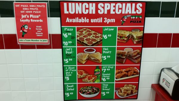 Menu photo 2 Jet's Pizza Anderson, OH