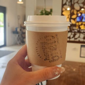 Happy Brew Coffee Shop - Hot cookie butter latte - Coffee & Tea Near Me - Jacksonville, Florida