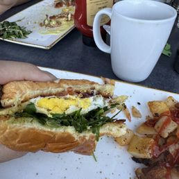 Million Dollar Breakfast Sandwich
