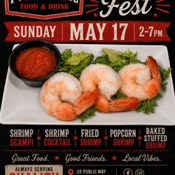Public House Pub Quechee - Join us on Sunday May 17 for Shrimp Fest.