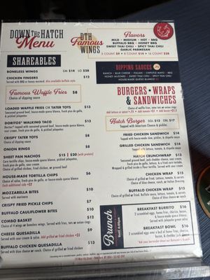 Menu photo 2 Down the Hatch New York, NY Menu photo 2 Down the Hatch New York, NY
