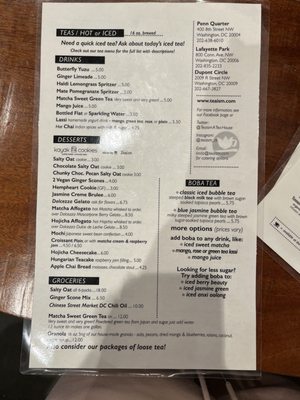Menu photo 2 Teaism Penn Quarter Washington, DC, DC Menu photo 2 Teaism Penn Quarter Washington, DC, DC