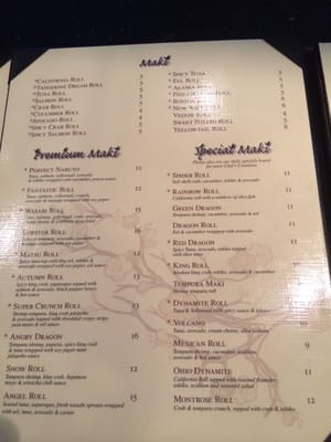 Menu photo 5 Wasabi Japanese Steakhouse Independence, OH