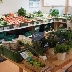 Naturwaren Ceres und Bio-Café - Gekühlter Gemüse-Raum