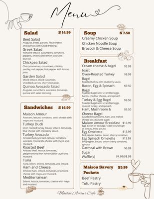 Menu photo 3 Maison Amour Café Los Angeles, CA