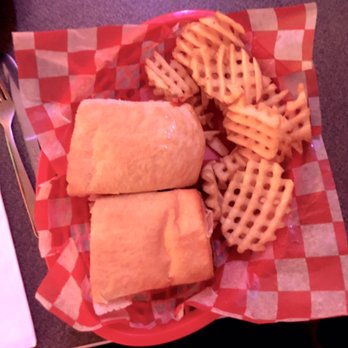 Mom's Diner - Club sandwich with crispy waffle fries and homemade bread! - Diners Near Me - Archbold, Ohio