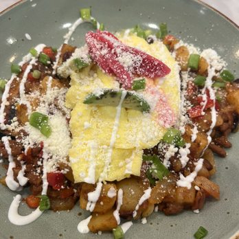 First Watch - Honey Chipotle Chicken Hash substitute the chicken for chorizo - Breakfast & Brunch Near Me - Perrysburg, Ohio