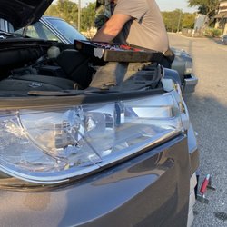 Auto Zone Store - Battery replacement