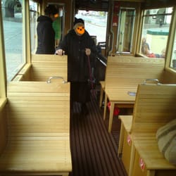 Pöstlingbergbahn Personenverkehr - Fahrgastraum.