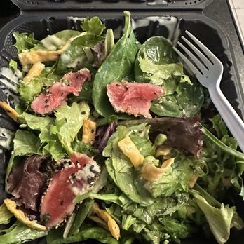 Fish Bowl Kitchen - Seared Ahi Tuna Plate (Customer Favorite) - Poke Near Me - Palm Harbor, Florida Fish Bowl Kitchen - Seared Ahi Tuna Plate (Customer Favorite) - Poke Near Me - Palm Harbor, Florida