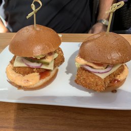 Mini Crispy Chicken Sandwiches