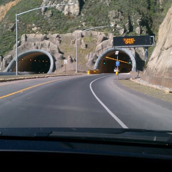 Devils Slide Bypass Tunnel - Approach from the South (Northbound) - Landmarks & Historical Buildings Near Me - Pacifica, California