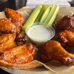 Flagship on the Fox - Sweet chili wings