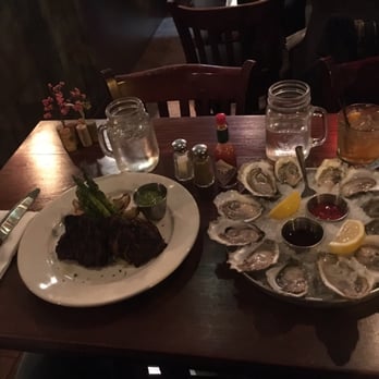Off The Hook Raw Bar & Grill - Perfect dinner ... Delicious oysters and old fashion drink - Seafood Near Me - Astoria, New York Off The Hook Raw Bar & Grill - Perfect dinner ... Delicious oysters and old fashion drink - Seafood Near Me - Astoria, New York