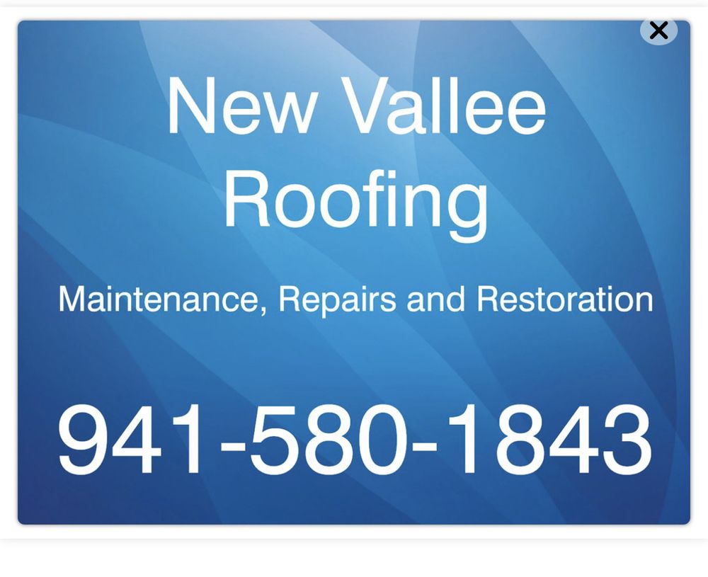 Slide of New Vallee Roofing