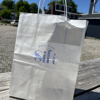 Sift Bake Shop - Sift bag. - Bakeries Near Me - Mystic, Connecticut Sift Bake Shop - Sift bag. - Bakeries Near Me - Mystic, Connecticut