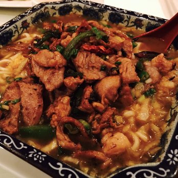 Dalian - Lamb and pickled cabbage noodle soup: Really strong lamb flavor and the pickled cabbage was a nice complement - Chinese Near Me - Berkeley, California