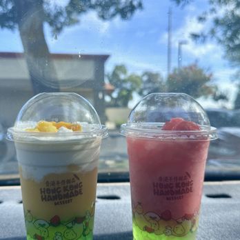 Hui Lau Shan - D5 Mango & Coconut Juice with Aloe Jelly/ 芒椰蘆蕾爽: $6.50 D6 Aloe & Aloe Jelly in Watermelon Juice/西瓜蘆 薈爽 : $6.50 - Desserts Near Me - Elk Grove, California Hui Lau Shan - D5 Mango & Coconut Juice with Aloe Jelly/ 芒椰蘆蕾爽: $6.50 D6 Aloe & Aloe Jelly in Watermelon Juice/西瓜蘆 薈爽 : $6.50 - Desserts Near Me - Elk Grove, California