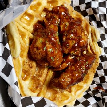 KP Daiquiris & Eats - chicken and waffles - Comfort Food Near Me - Garland, Texas KP Daiquiris & Eats - chicken and waffles - Comfort Food Near Me - Garland, Texas