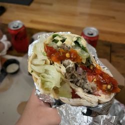 Stardust - Inspired Mediterranean - 7. Beef Burger Strip Wrap