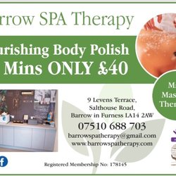 Barrow Spa Therapy - Body polish promotional offer
