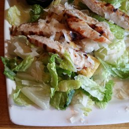 my lunch salad (lower pic) with dressing on the side