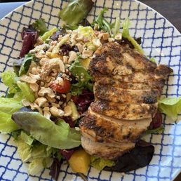 Blackened Chicken Mango salad Blackened Chicken Mango salad
