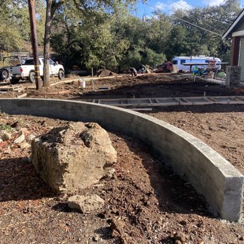 DiSalvo Landscape - Front yard landscaping and sitting wall - Masonry/Concrete Near Me DiSalvo Landscape - Front yard landscaping and sitting wall - Masonry/Concrete Near Me