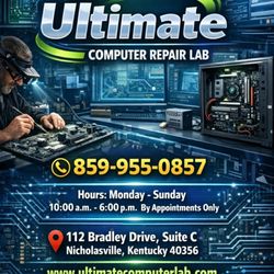 Ultimate Computer Repair Lab - Computer Repair Service in Lexington and Nicholasville Kentucky