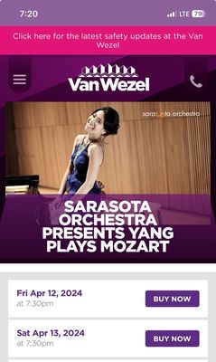 Van Wezel Performing Arts Hall by null