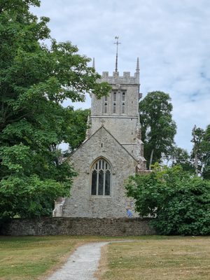 Lulworth Castle by null