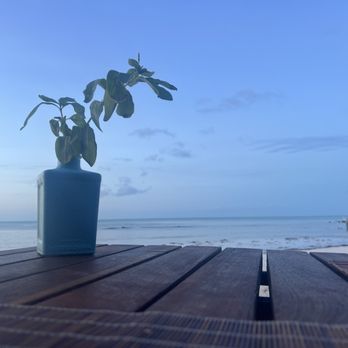 La Puerta Azul Beachfront - At bar - Hotels Near Me - Holbox, ROO
