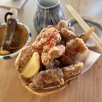 Zaru - Tatsuta-age (marinated fried chicken) - Japanese Near Me - Orlando, Florida Zaru - Tatsuta-age (marinated fried chicken) - Japanese Near Me - Orlando, Florida