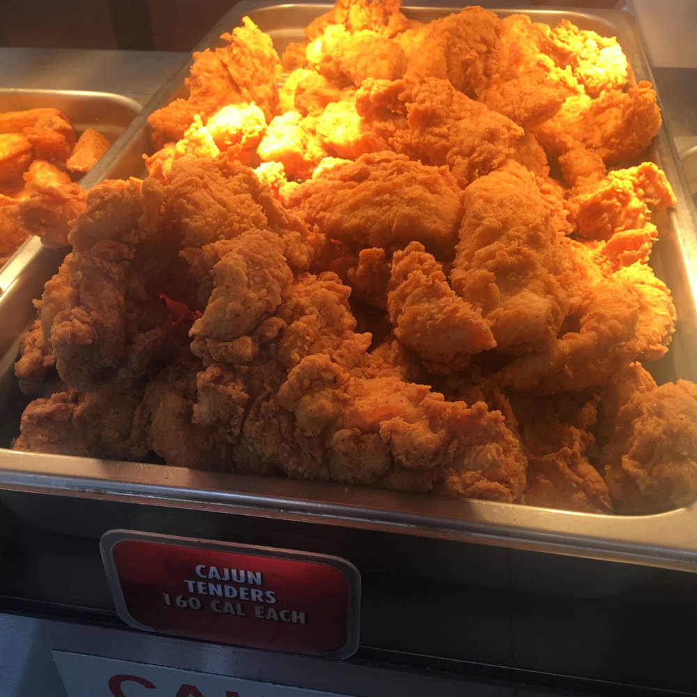Krispy Krunchy Chicken - a tray of fried chicken - Seafood Near Me - Long Beach, California