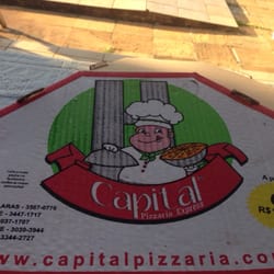 Capital Pizzaria Delivery - Caixa da pizza
