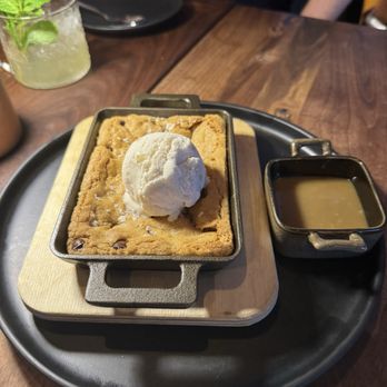 Thyme Table - Skillet cookie - New American Near Me - Bay Village, Ohio Thyme Table - Skillet cookie - New American Near Me - Bay Village, Ohio