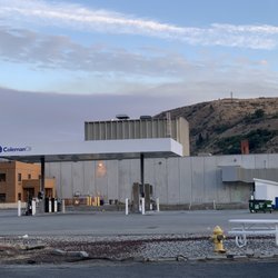 Coleman Oil - Gas station area.
