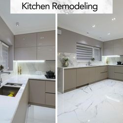 E&E Home Remodeling - Marble Kitchen Remodeling