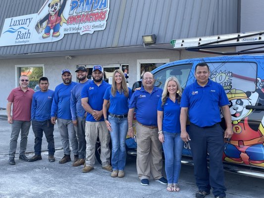 Panda Contractors Logo