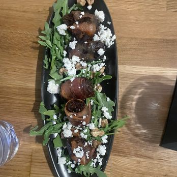 Taverna Modern Mediterranean - Bacon wrapped dates - Greek Near Me - Flagstaff, Arizona Taverna Modern Mediterranean - Bacon wrapped dates - Greek Near Me - Flagstaff, Arizona