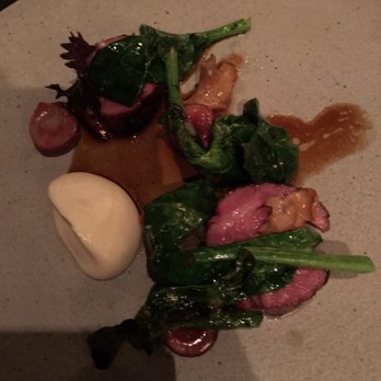 Boka - Lamb Neck and tongue with Chinese Broccoli and Chanterelles. Super soft and juicy lamb (5 stars) - New American Near Me - Chicago, Illinois Boka - Lamb Neck and tongue with Chinese Broccoli and Chanterelles. Super soft and juicy lamb (5 stars) - New American Near Me - Chicago, Illinois