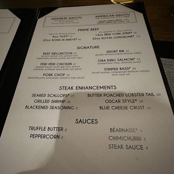 Gordon Ramsay Steak - Menu - Steakhouses Near Me - Elizabeth, Indiana Gordon Ramsay Steak - Menu - Steakhouses Near Me - Elizabeth, Indiana