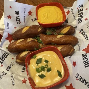 Drake's - Warm Pretzels & Beer Cheese - Burgers Near Me - Burlington, North Carolina