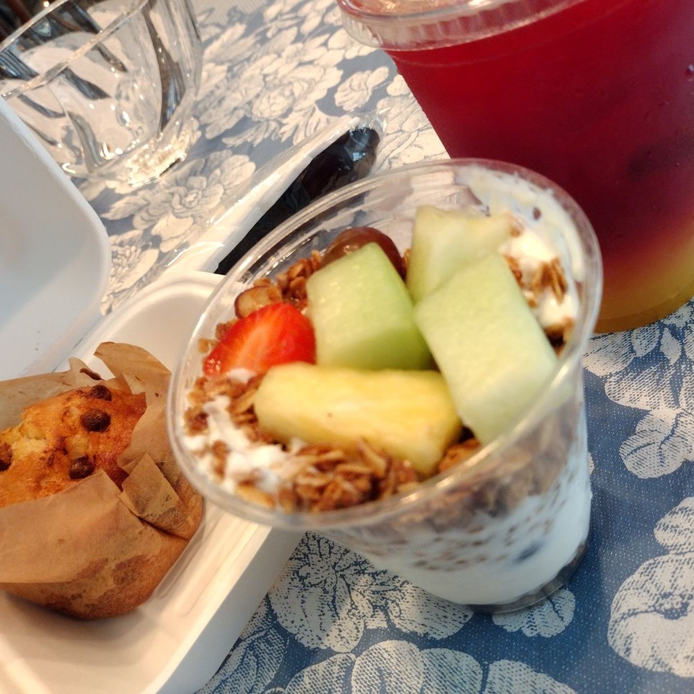 First Watch - Sunrise granola bowl, morning meditation drink and the muffin of the day - Breakfast & Brunch Near Me - Naples, Florida First Watch - Sunrise granola bowl, morning meditation drink and the muffin of the day - Breakfast & Brunch Near Me - Naples, Florida