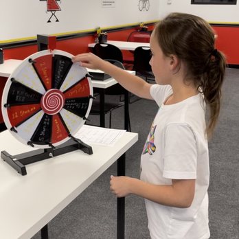 Mathnasium of Goshen - Spinning the wheel for bonus stars! - Tutoring Centers Near Me - Goshen, New York Mathnasium of Goshen - Spinning the wheel for bonus stars! - Tutoring Centers Near Me - Goshen, New York