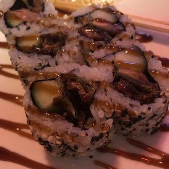 Nagoya Sushi - Salmon skin sushi. Omg so crunchy! - Sushi Bars Near Me - Rockville, Maryland