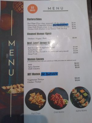 Menu photo 6 The Momo Spot Ottawa, ON