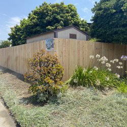 Aquino's Landscaping and Maintenance - In this job we had to demo a old fence and build a new one from scratch. This is the end result.