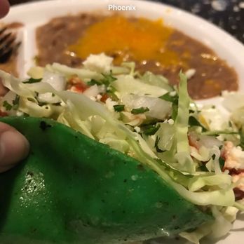 Willie's Taco Joint - The Green Butcher taco with beans..... - Mexican Near Me - Phoenix, Arizona Willie's Taco Joint - The Green Butcher taco with beans..... - Mexican Near Me - Phoenix, Arizona