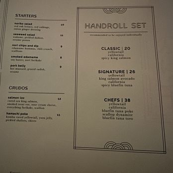 Noriko Handroll Bar - Sushi Bars Near Me - Chicago, Illinois